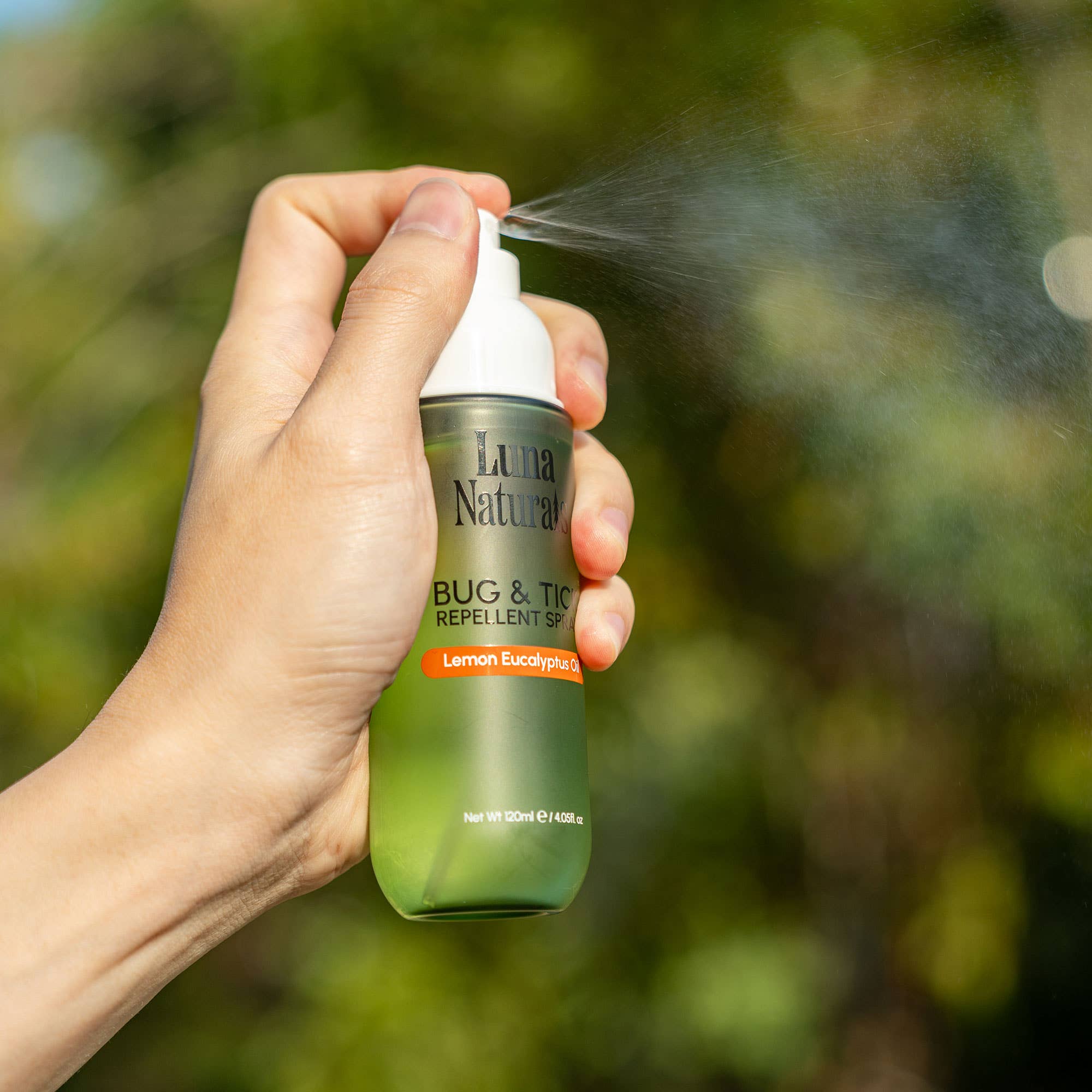 BUG & TICK REPELLENT SPRAY- LEMON & EUCALYPTUS OIL