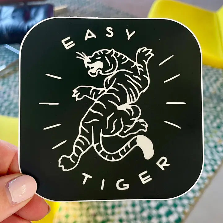 EASY TIGER STICKER