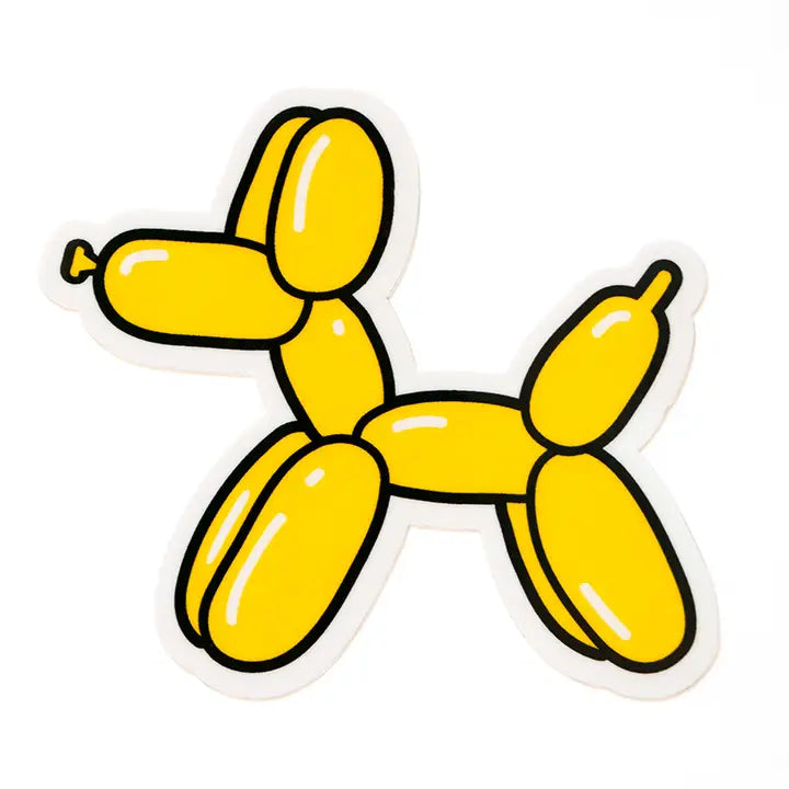 BALLOON DOG STICKER