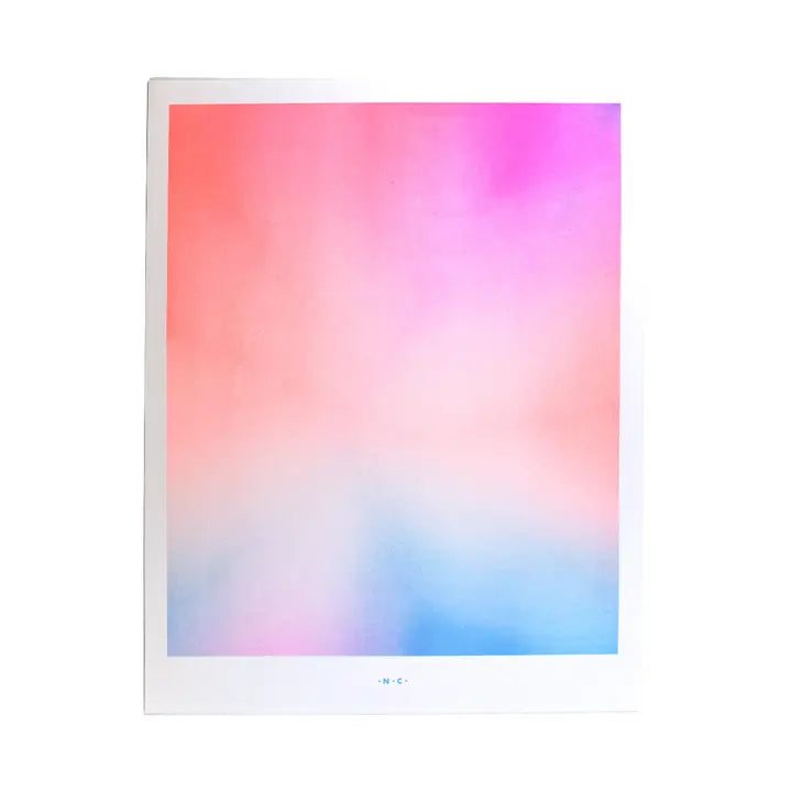 AURA 2- RISOGRAPH ART PRINT