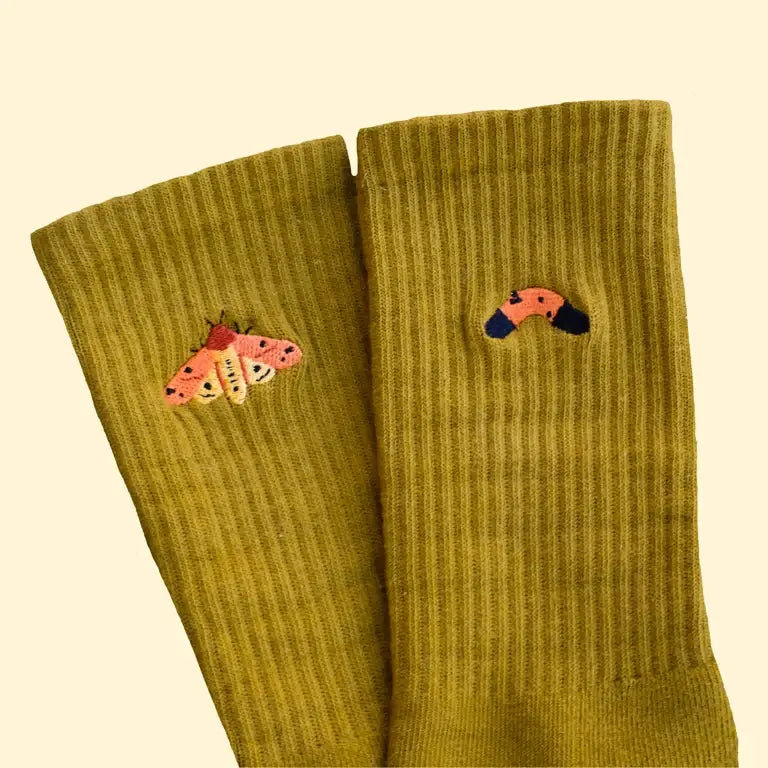 WOOLY BEAR MOTH SOCKS