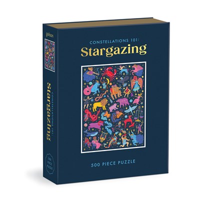 CONSTELLATIONS 101: STARGAZING 500 PIECE BOOK PUZZLE