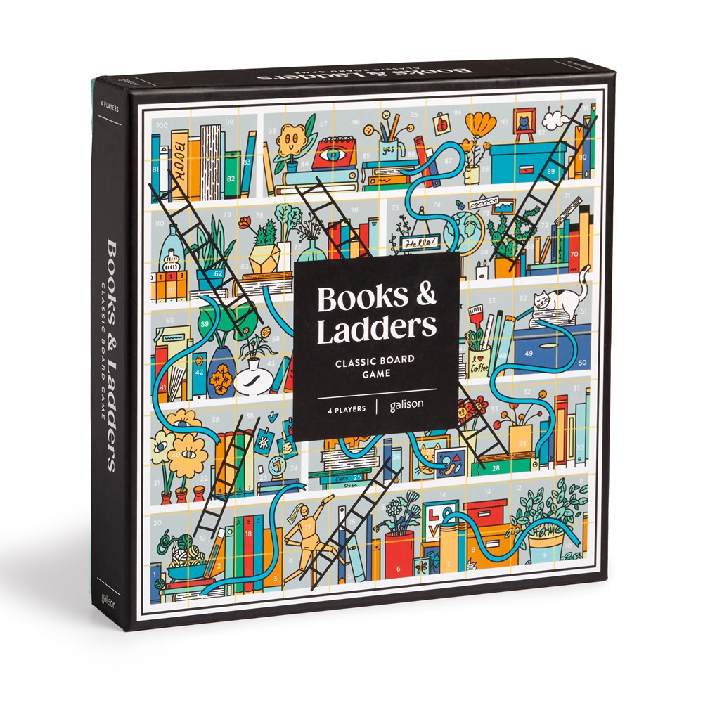 BOOKS AND LADDERS, CLASSIC BOARD GAME