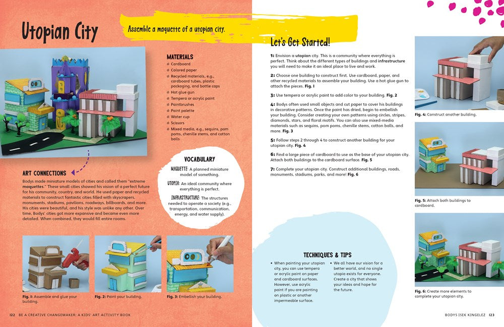 BE A CREATIVE CHANGEMAKER: A KIDS' ART ACTIVITY BOOK