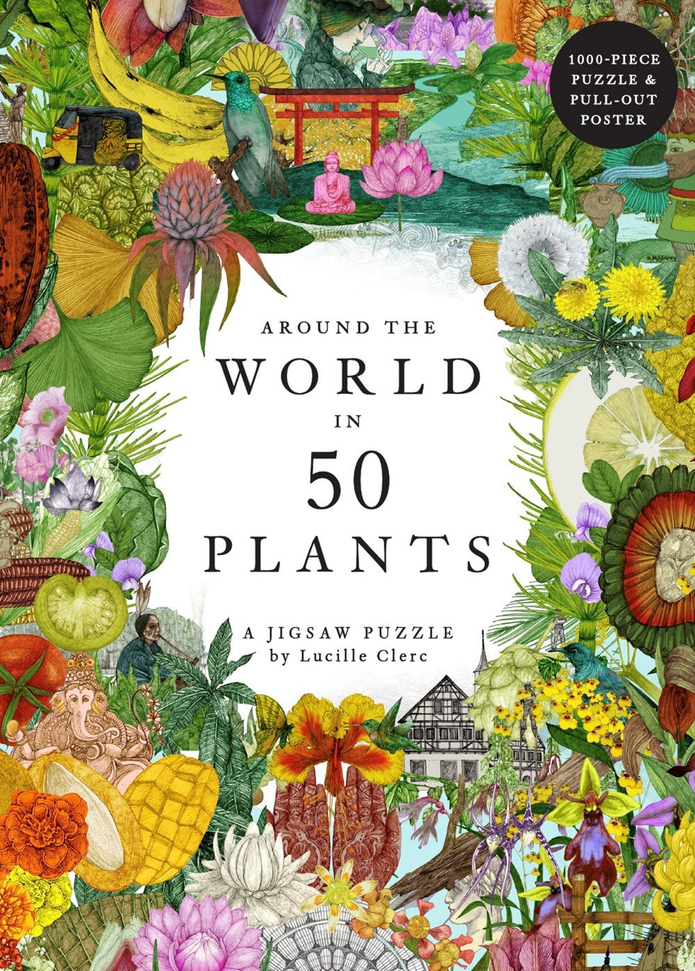 AROUND THE WORLD IN 50 PLANTS 1000 PC PUZZLE