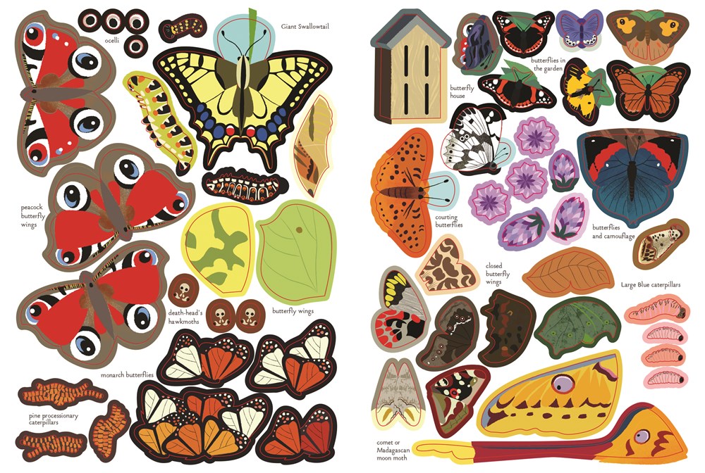 BUTTERFLIES OF THE WORLD: MY NATURE STICKER ACTIVITY BOOK