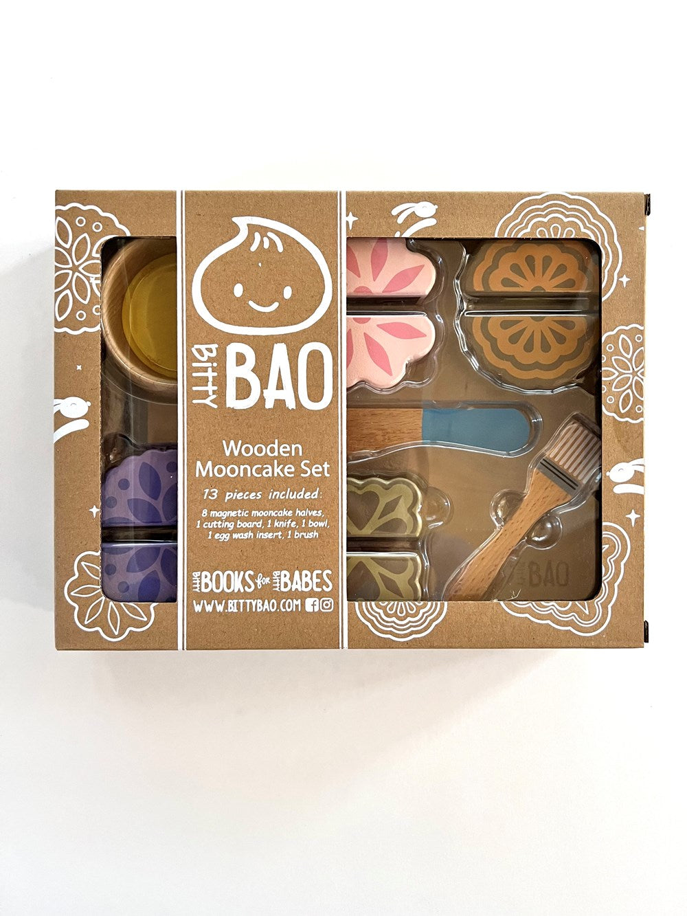 BITTY BAO WOODEN MOONCAKE TOY SET