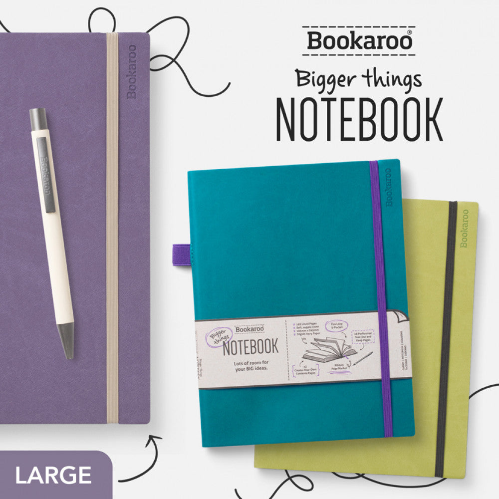 BOOKAROO BIGGER THINGS NOTEBOOK