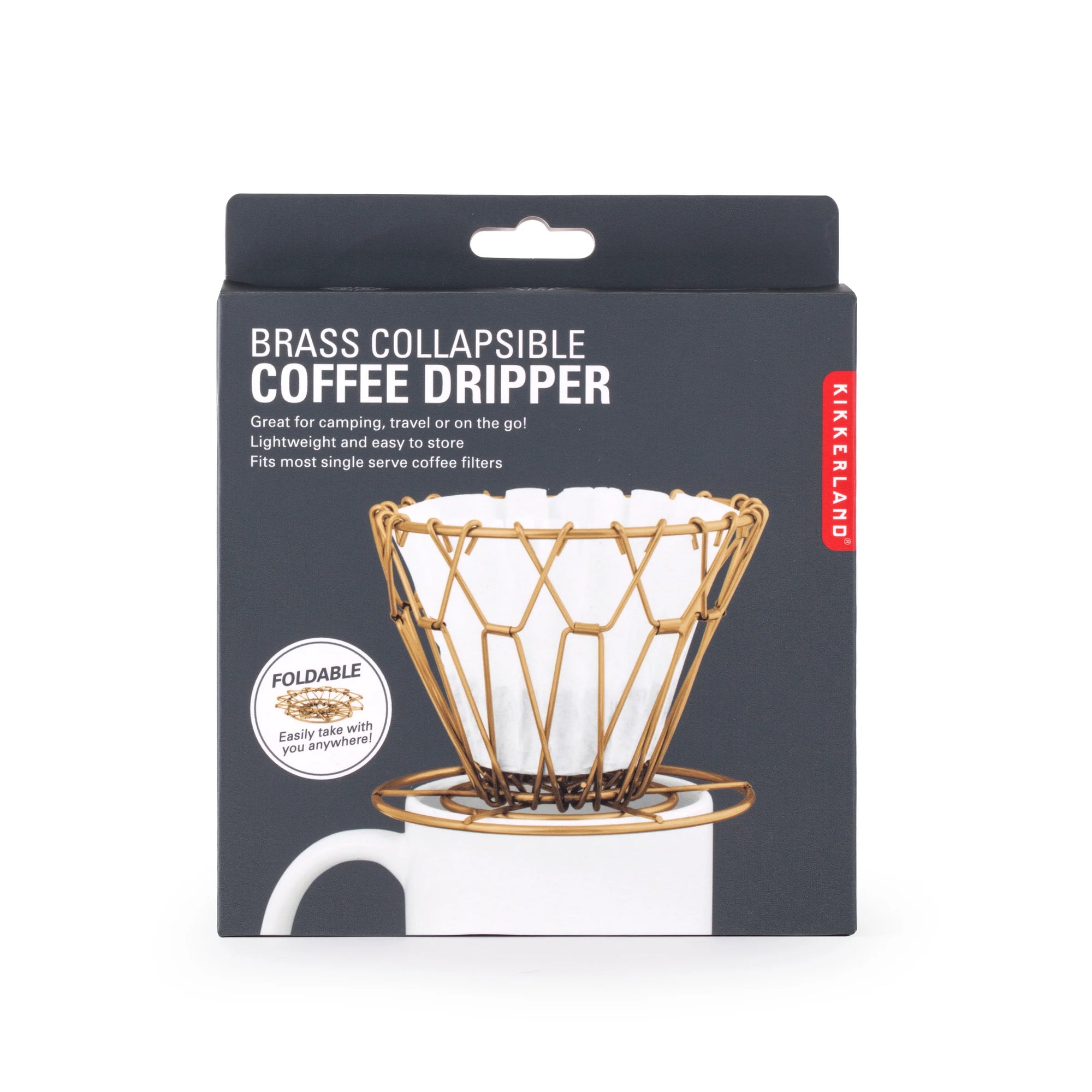 BRASS COLLAPSIBLE COFFEE DRIP