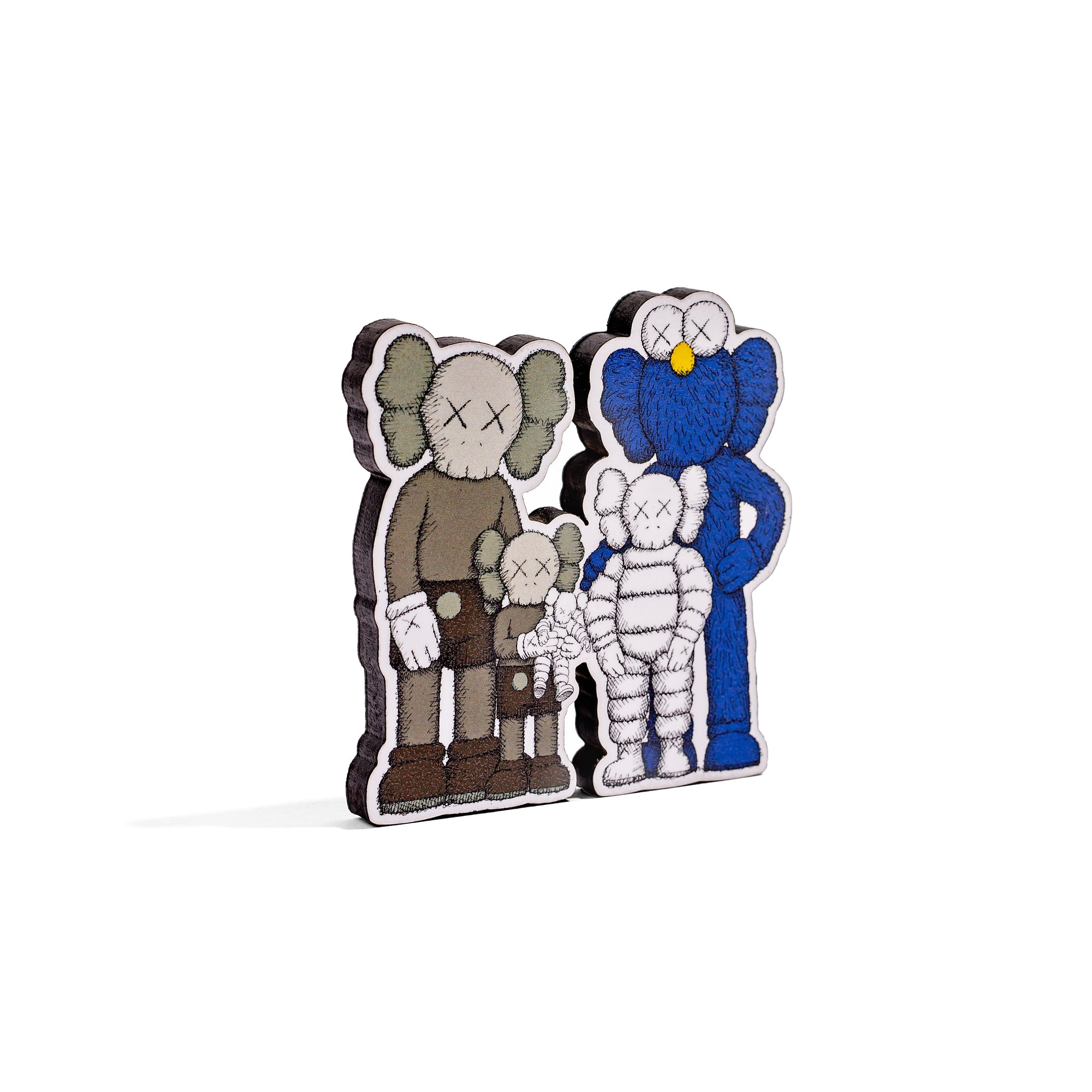 KAWS: FAMILY SHAPED MAGNET