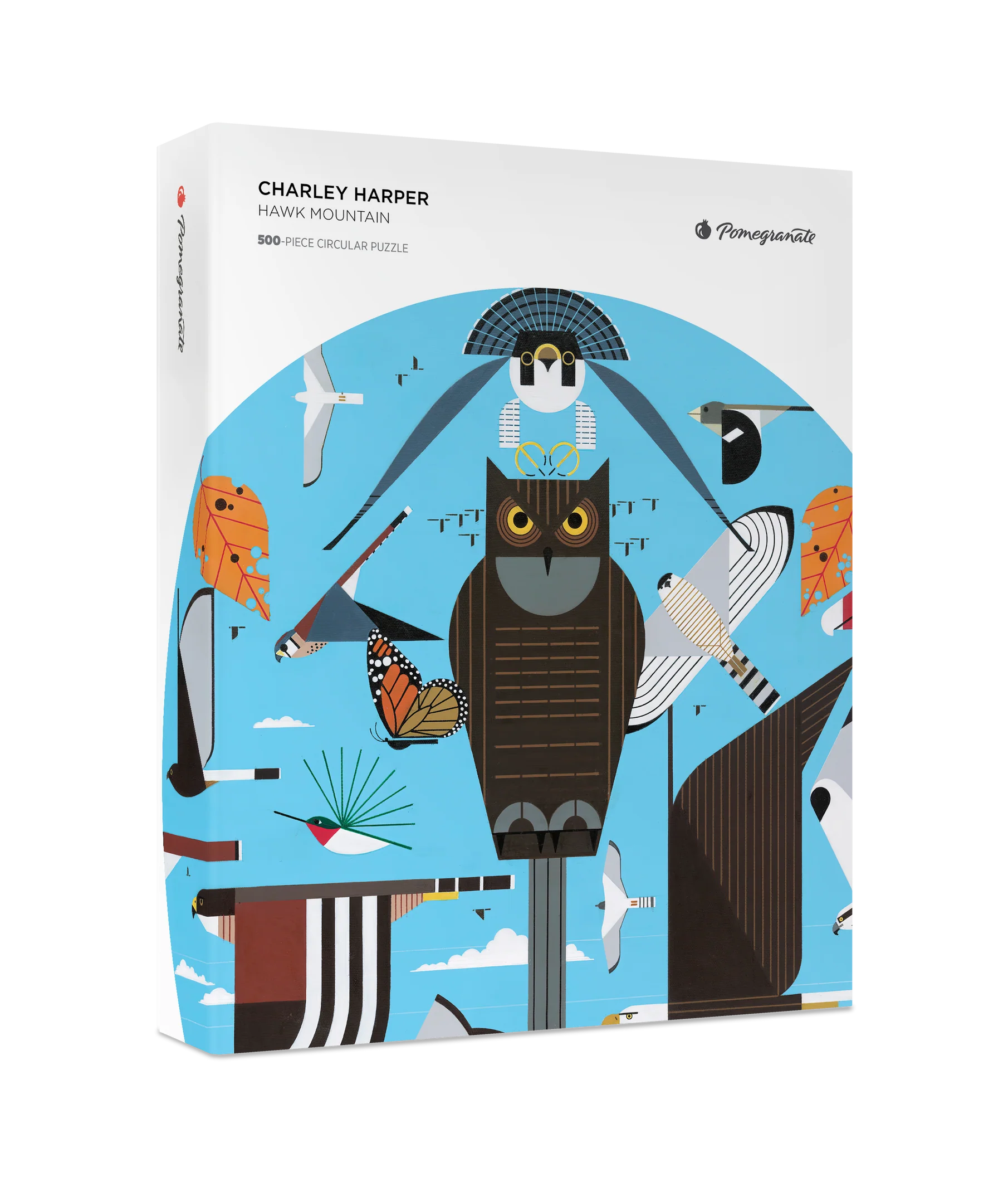 CHARLEY HARPER: HAWK MOUNTAIN 500-PIECE CIRCULAR PUZZLE