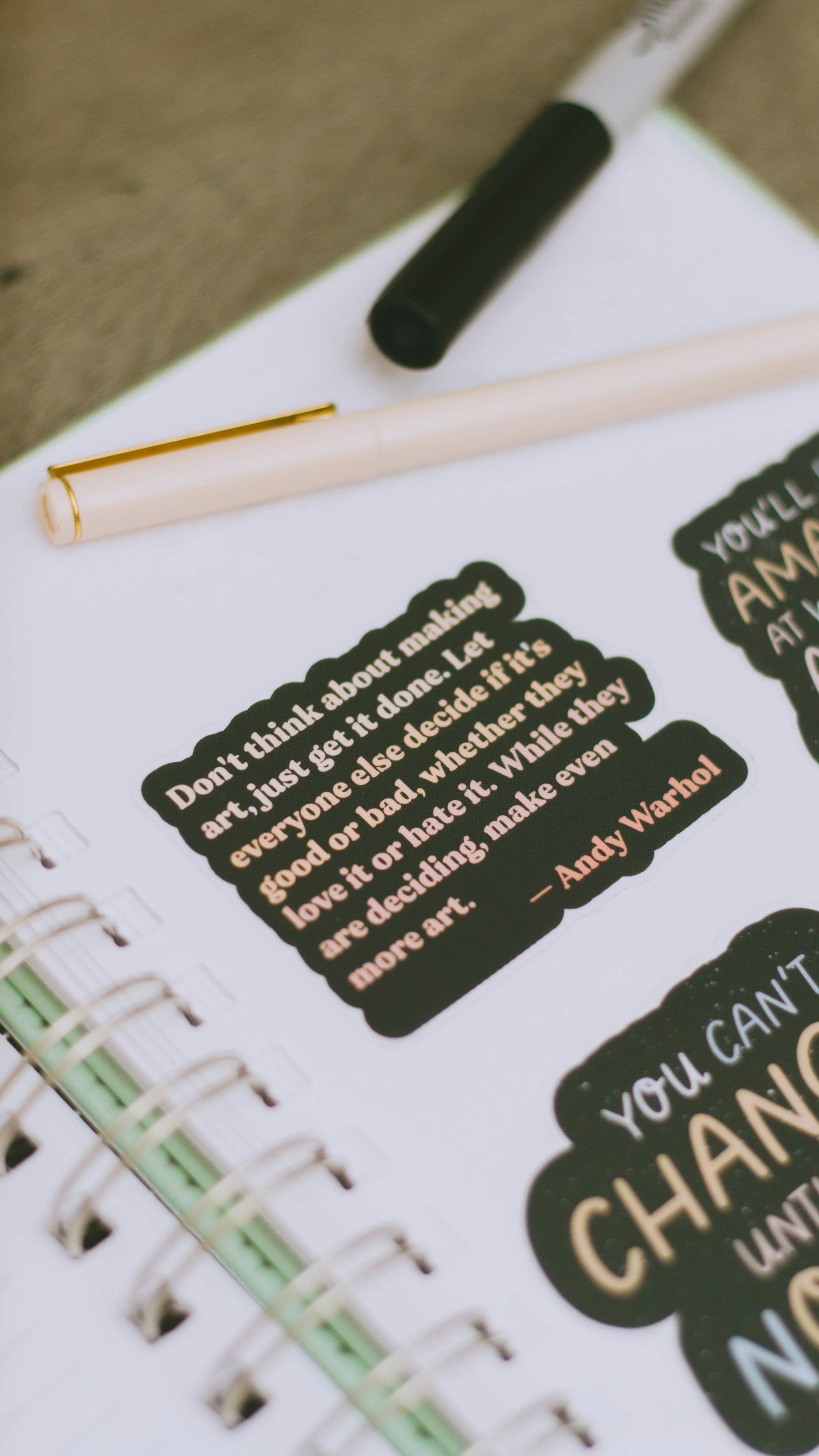 JUST MAKE ART STICKER