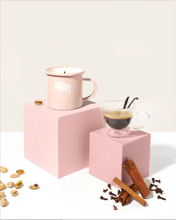 CAMPFIRE MUG CANDLE 12OZ