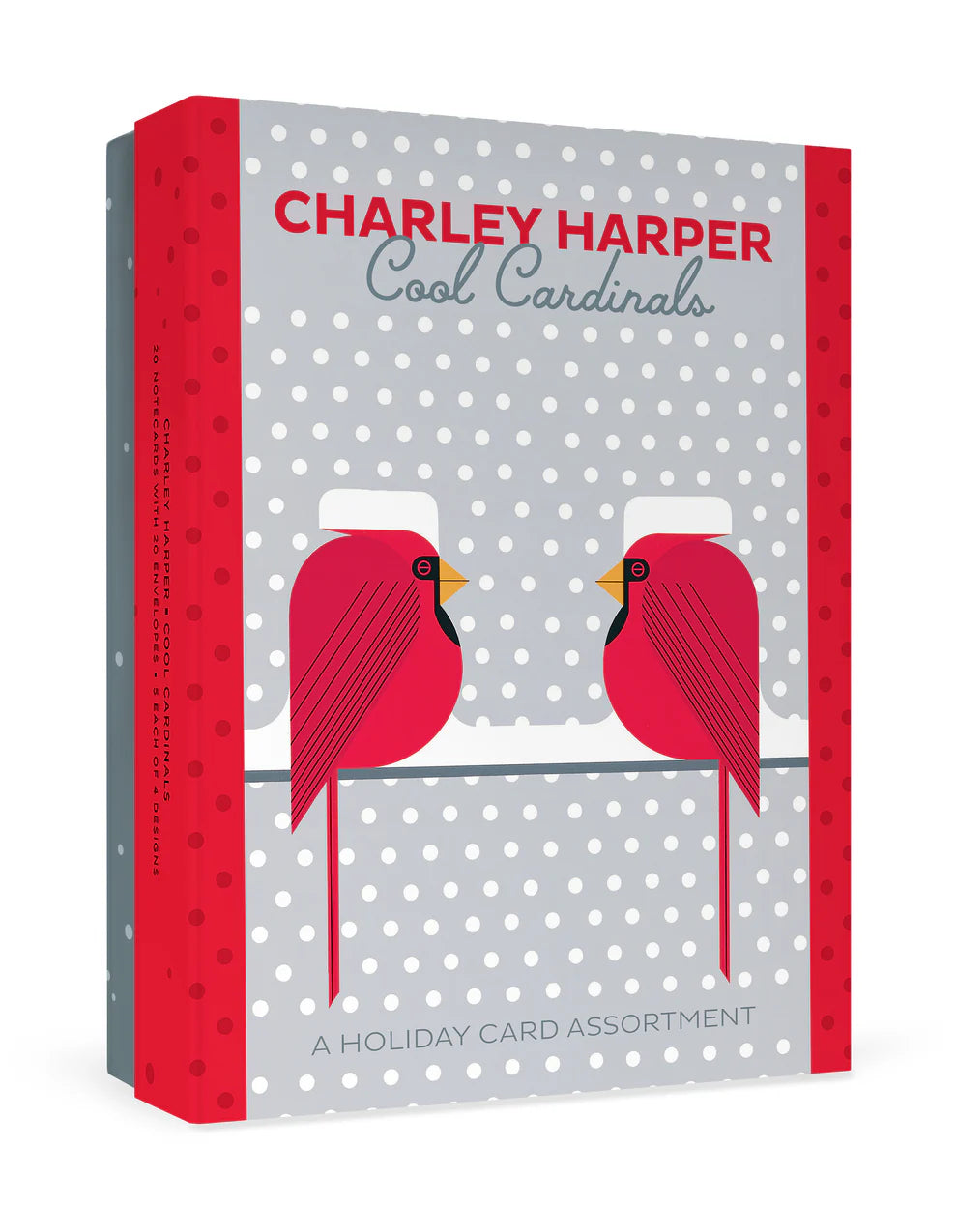 CHARLEY HARPER: COOL CARDINALS HOLIDAY BOXED CARDS