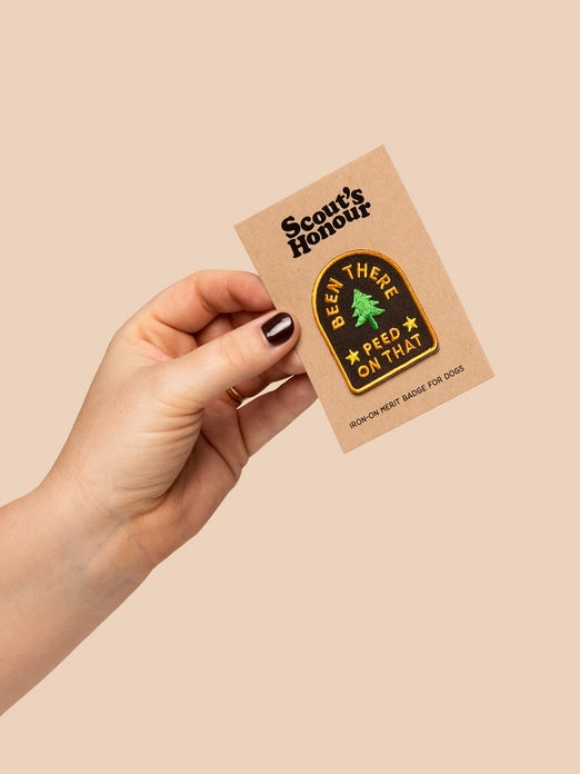 BEEN THERE PEED ON THAT IRON-ON PATCH