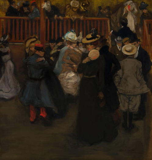 CAFÉ SCENE POSTCARD