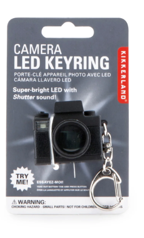 CAMERA LED KEYCHAIN
