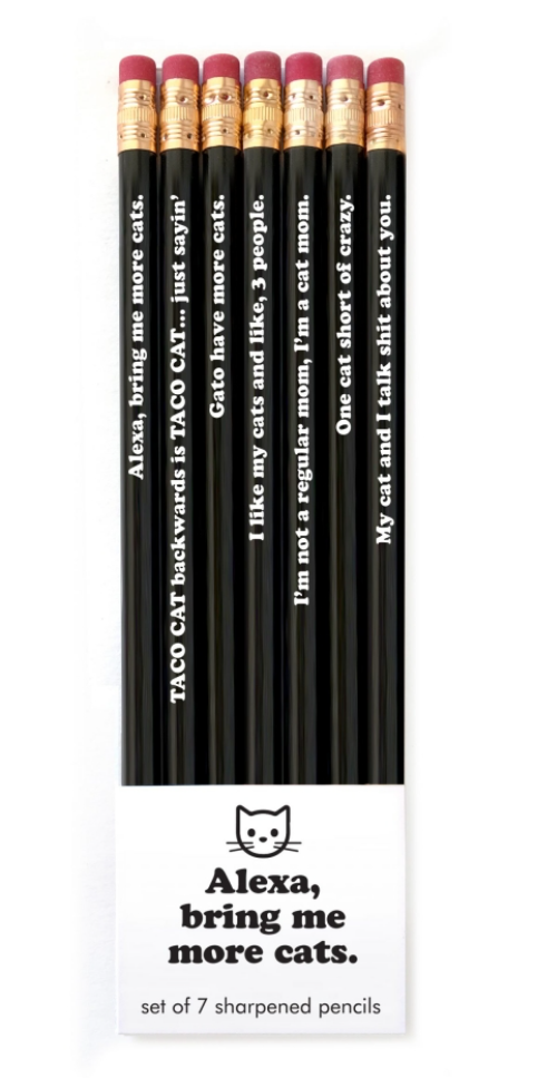 CAT PENCIL SET