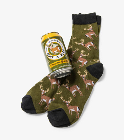 BEER CAN SOCKS - MEN