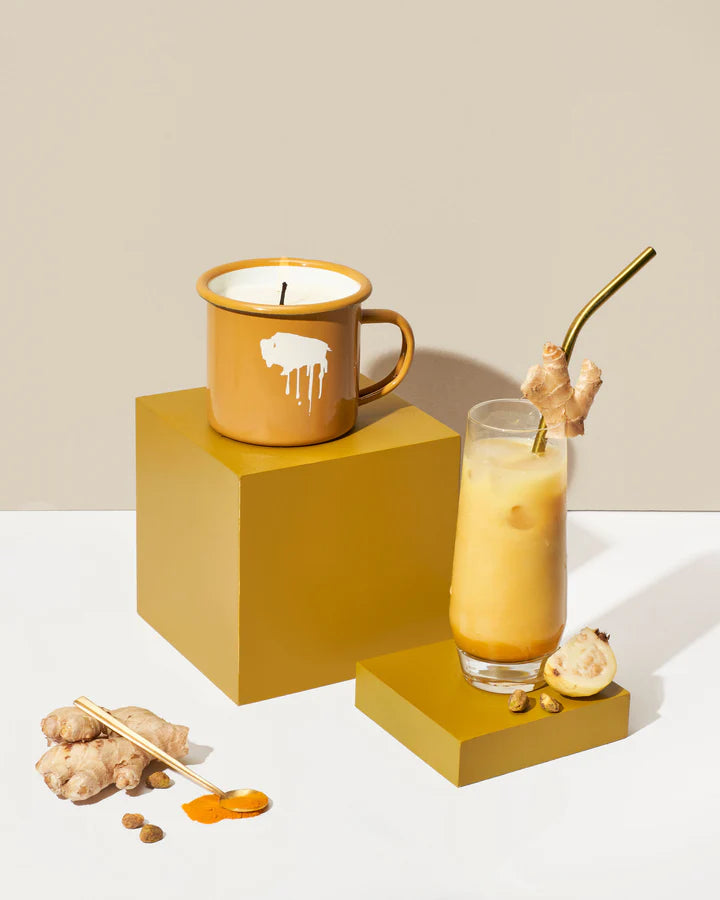 CAMPFIRE MUG CANDLE 12OZ