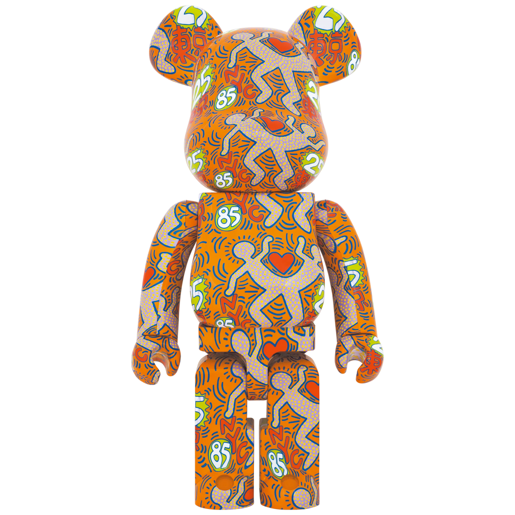 BEARBRICK X KEITH HARING SISTER CITIES (1000%)