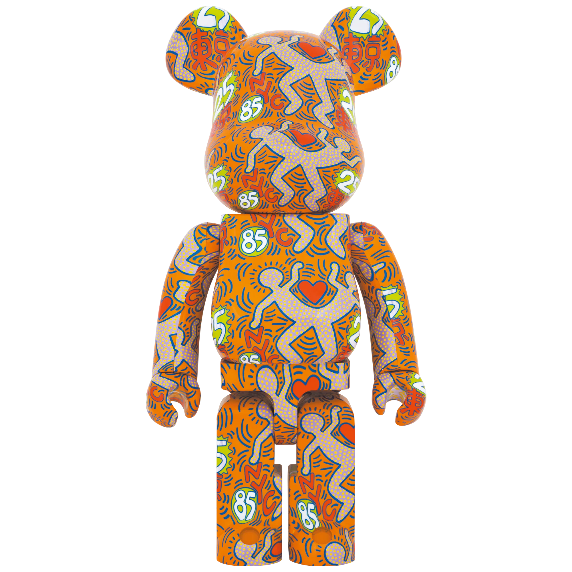 BEARBRICK X KEITH HARING SISTER CITIES (1000%)