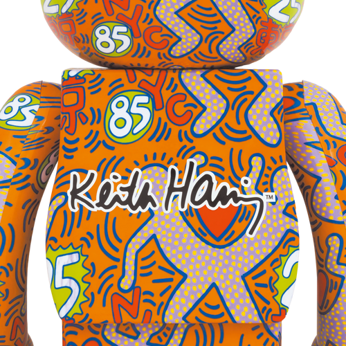 BEARBRICK X KEITH HARING SISTER CITIES (1000%)
