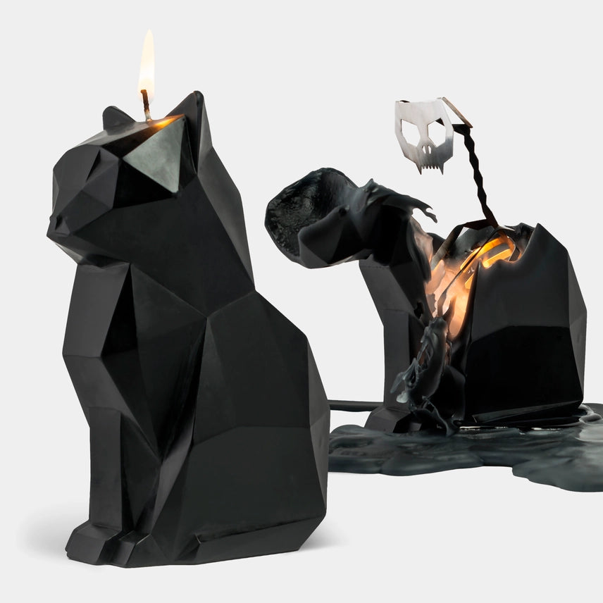 PYROPET KISA CAT SKELETON CANDLE