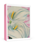 GEORGIA O'KEEFFE: TWO CALLA LILLIES NOTECARD SET