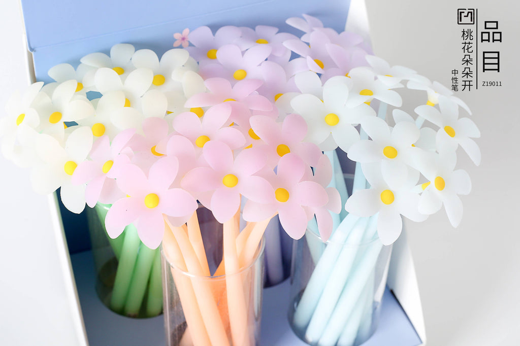 FLOWER WIGGLE GEL PEN