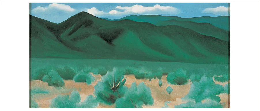 GEORGIA O'KEEFFE: LANDSCAPES BOXED NOTECARD