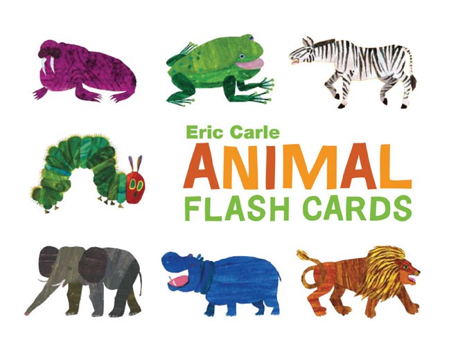 WORLD OF ERIC CARLE ANIMAL FLASH CARDS