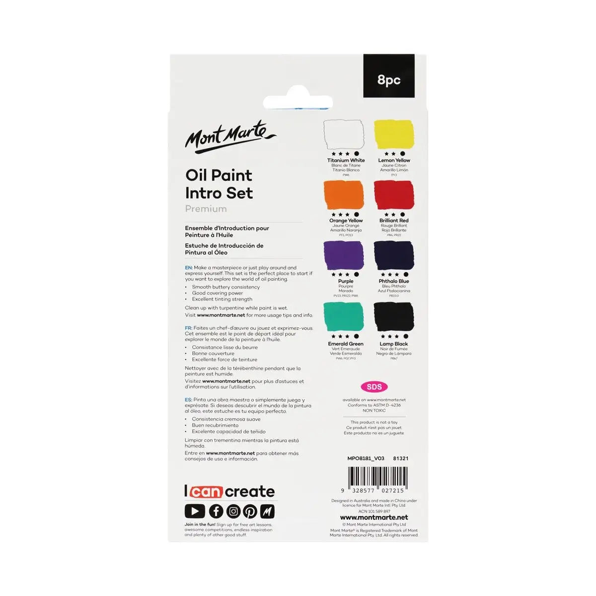 OIL PAINT INTRO SET