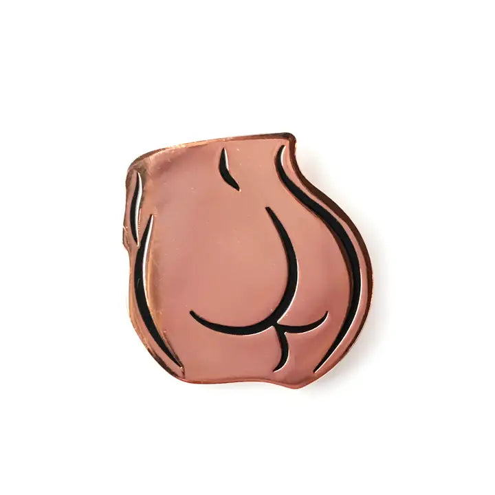 ROSE GOLD BUTT PIN
