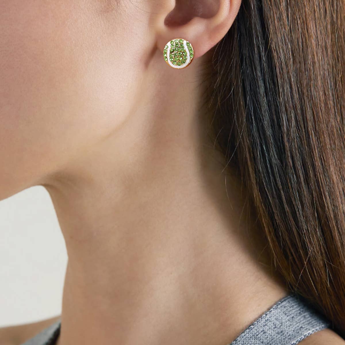 TENNIS STUD EARRINGS SET