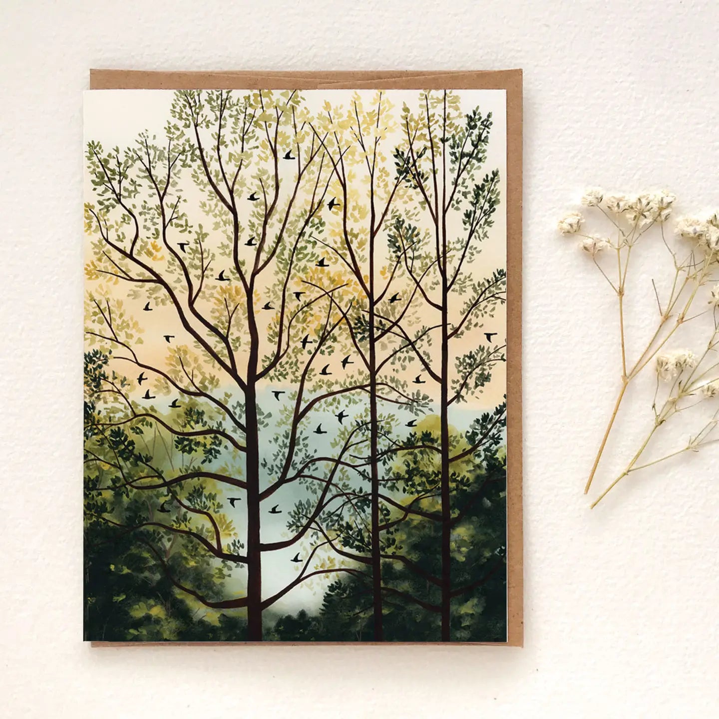DAWN MELODY GREETING CARD