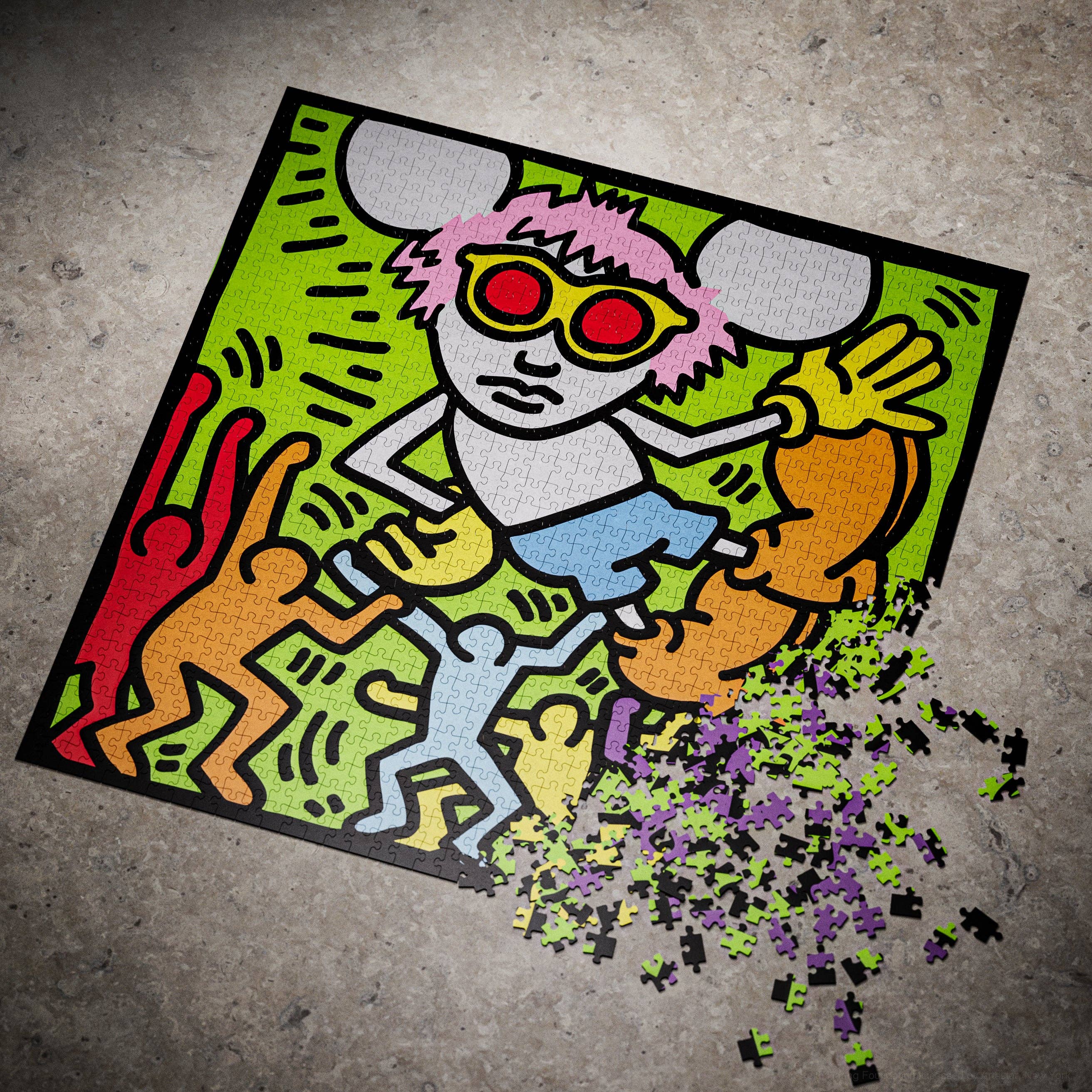 KEITH HARING JIGSAW PUZZLE (1000 PIECES)