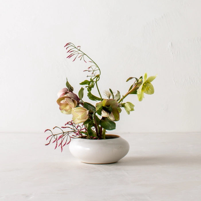 IKEBANA VASE NO.2 STONEWARE