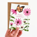 CONEFLOWER BIRTHDAY CARD