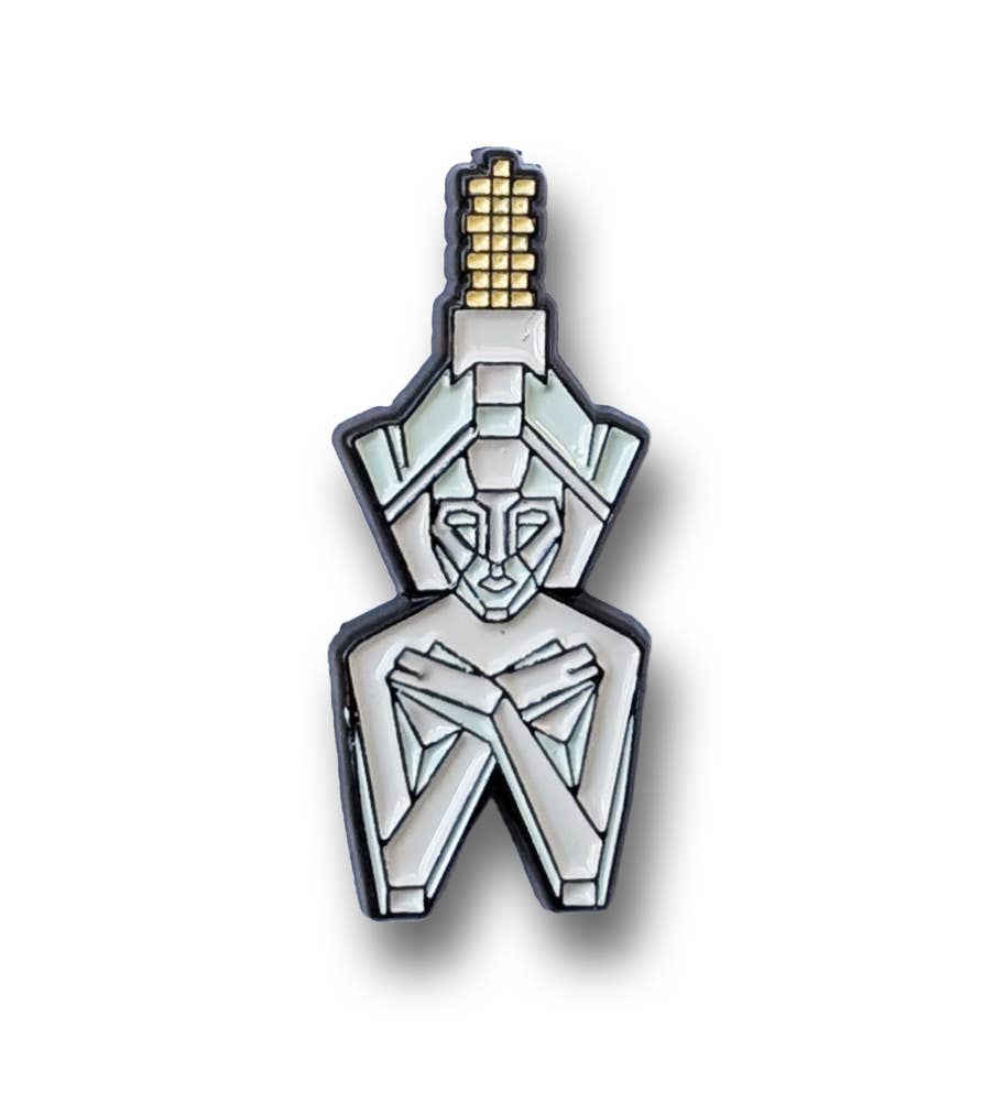 FRANK LLOYD WRIGHT MIDWAY GARDENS SPRITE PIN