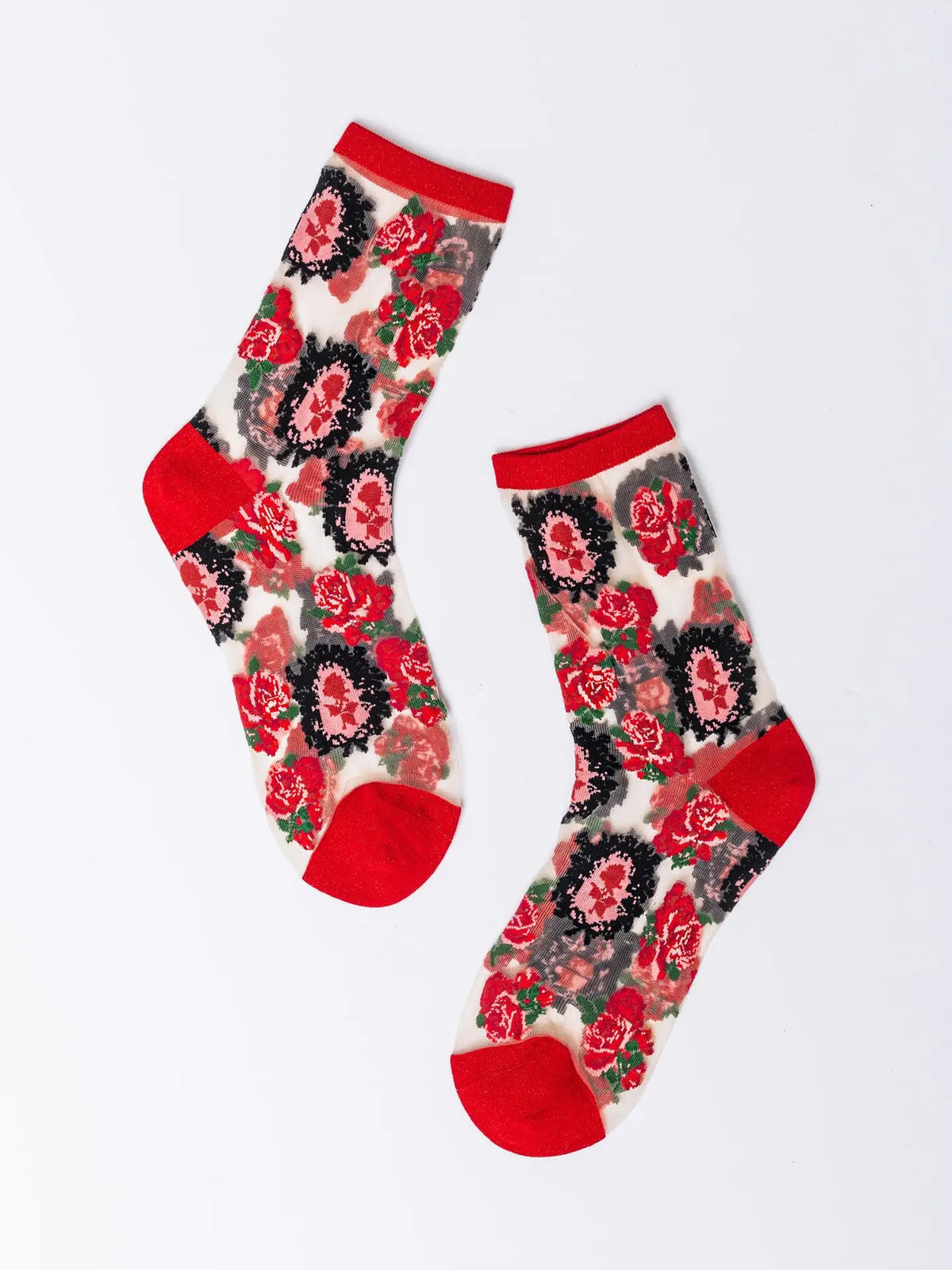CAMEO ROSE SHEER CREW SOCKS