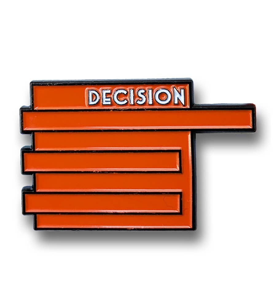FRANK LLOYD WRIGHT DECISION (ORGANIC COMMANDMENT) PIN