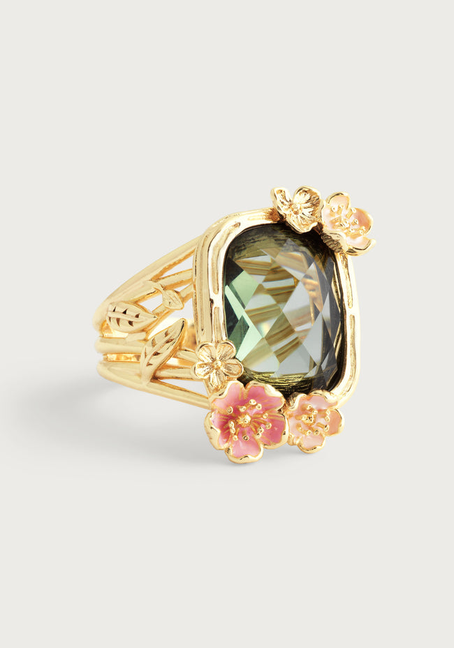 AA WILDFLOWERS WITH STONE RING