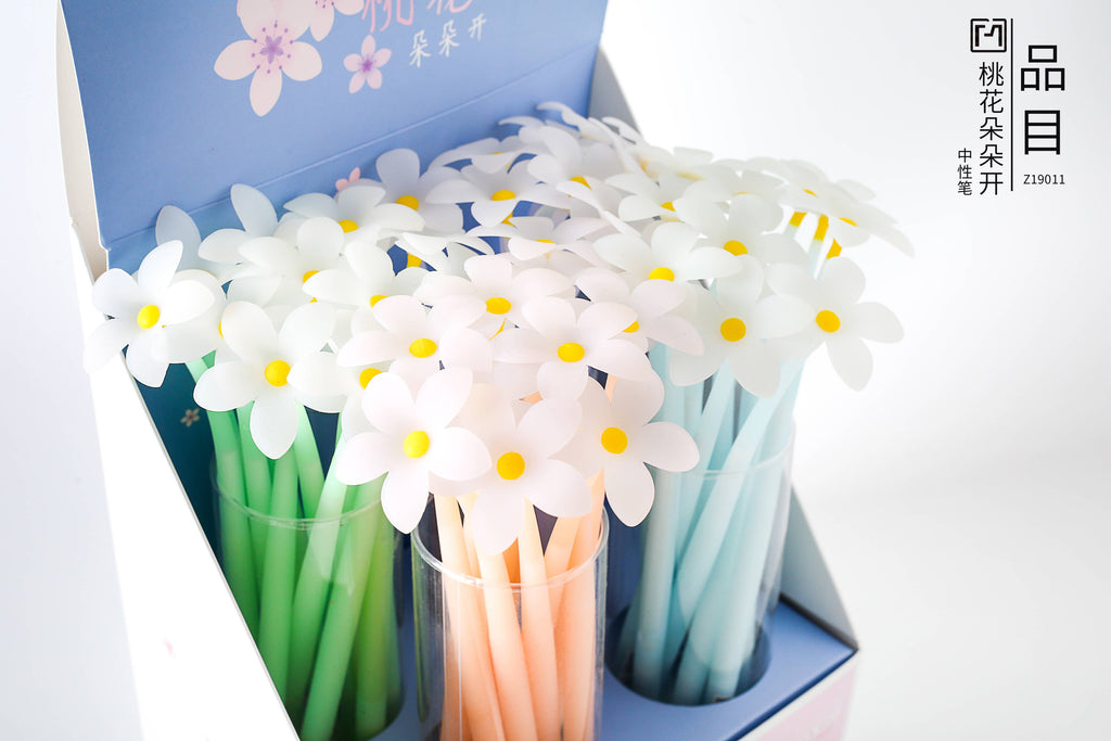 FLOWER WIGGLE GEL PEN