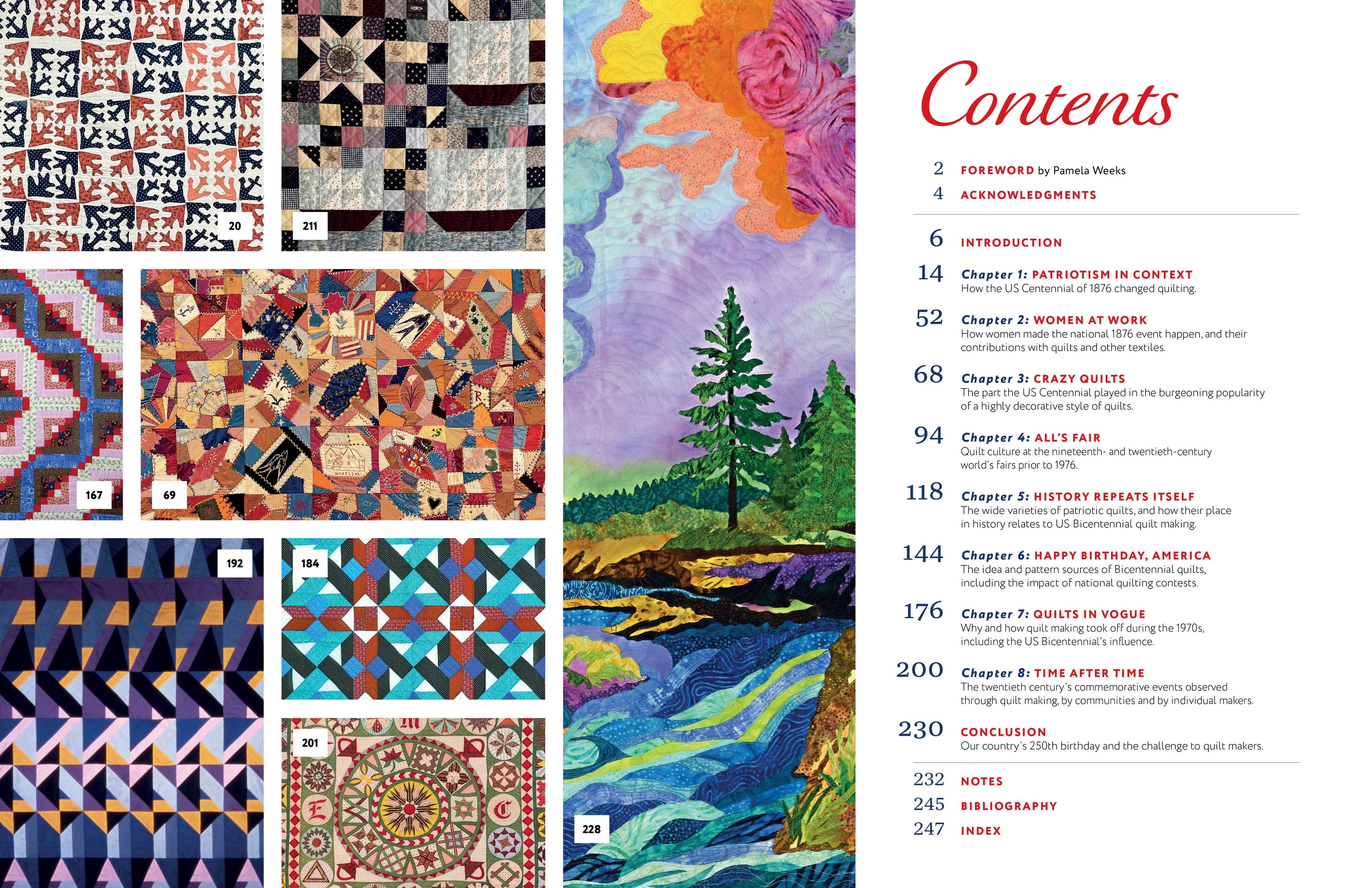 COMMERATIVE AMERICAN QUILTS: STITCHING OUR HERITAGE FROM 1876 TO TODAY