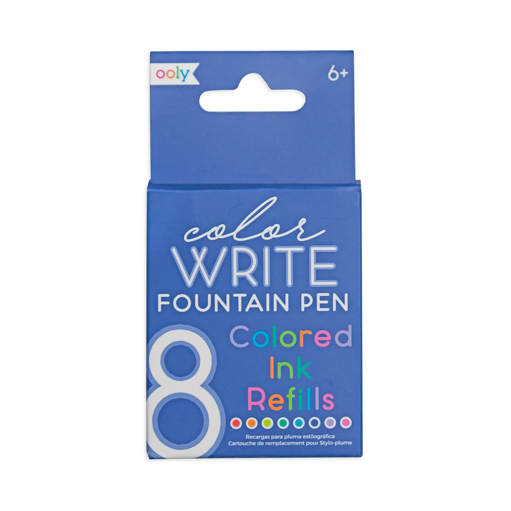 COLOR WRITE: FOUNTAIN PEN REFILL