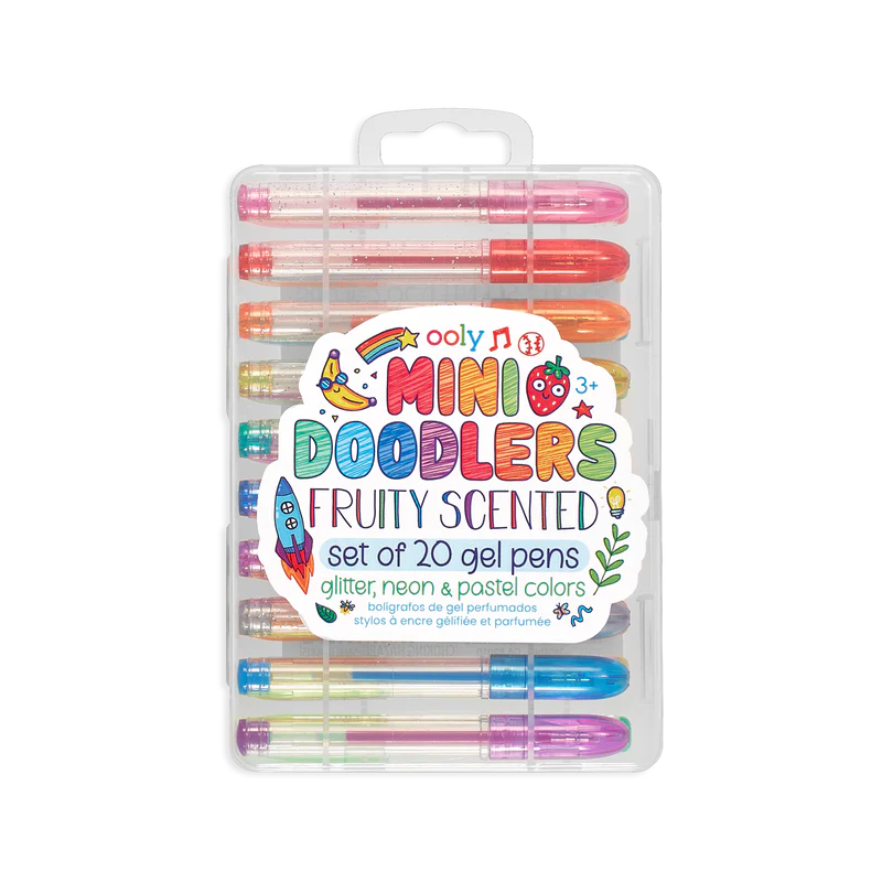 MINI DOODLERS FRUITY SCENTED GEL PENS