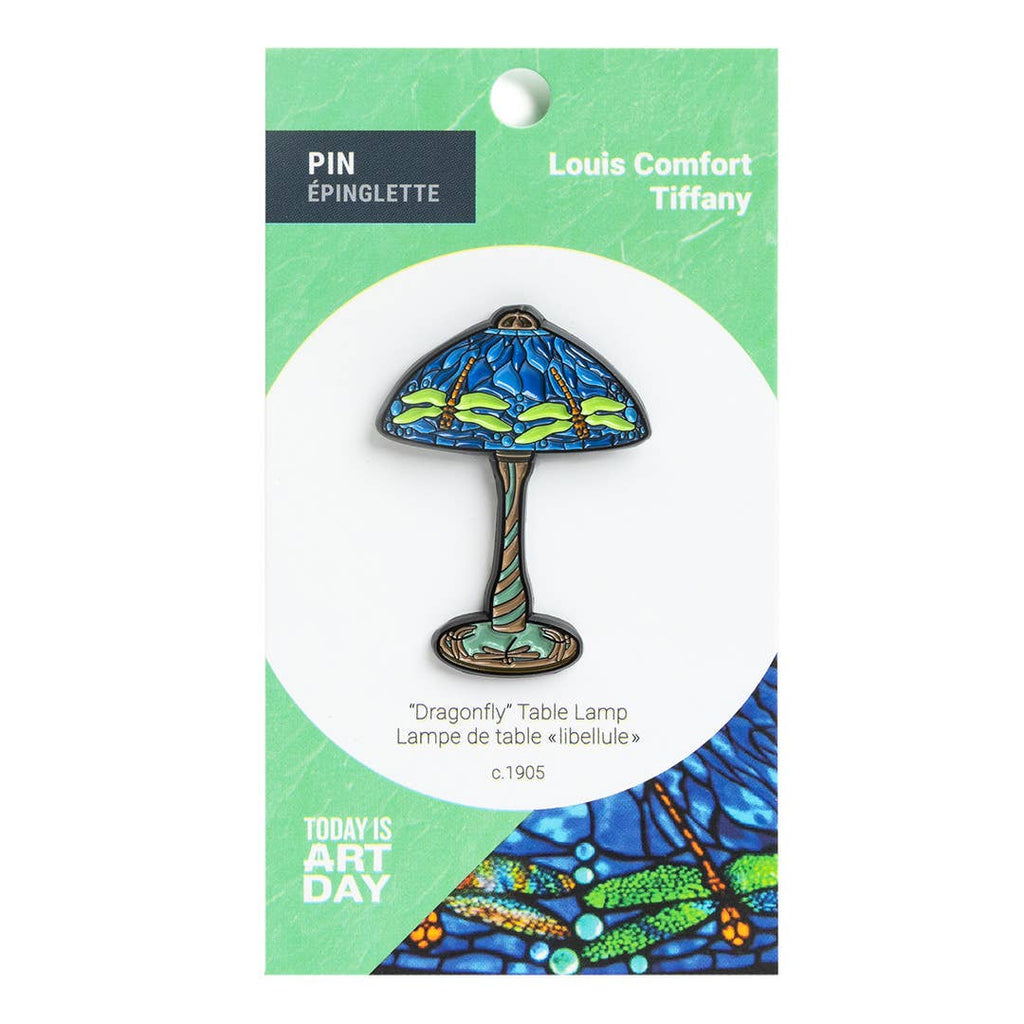 DRAGONFLY TABLE LAMP TIFFANY STUDIOS PIN
