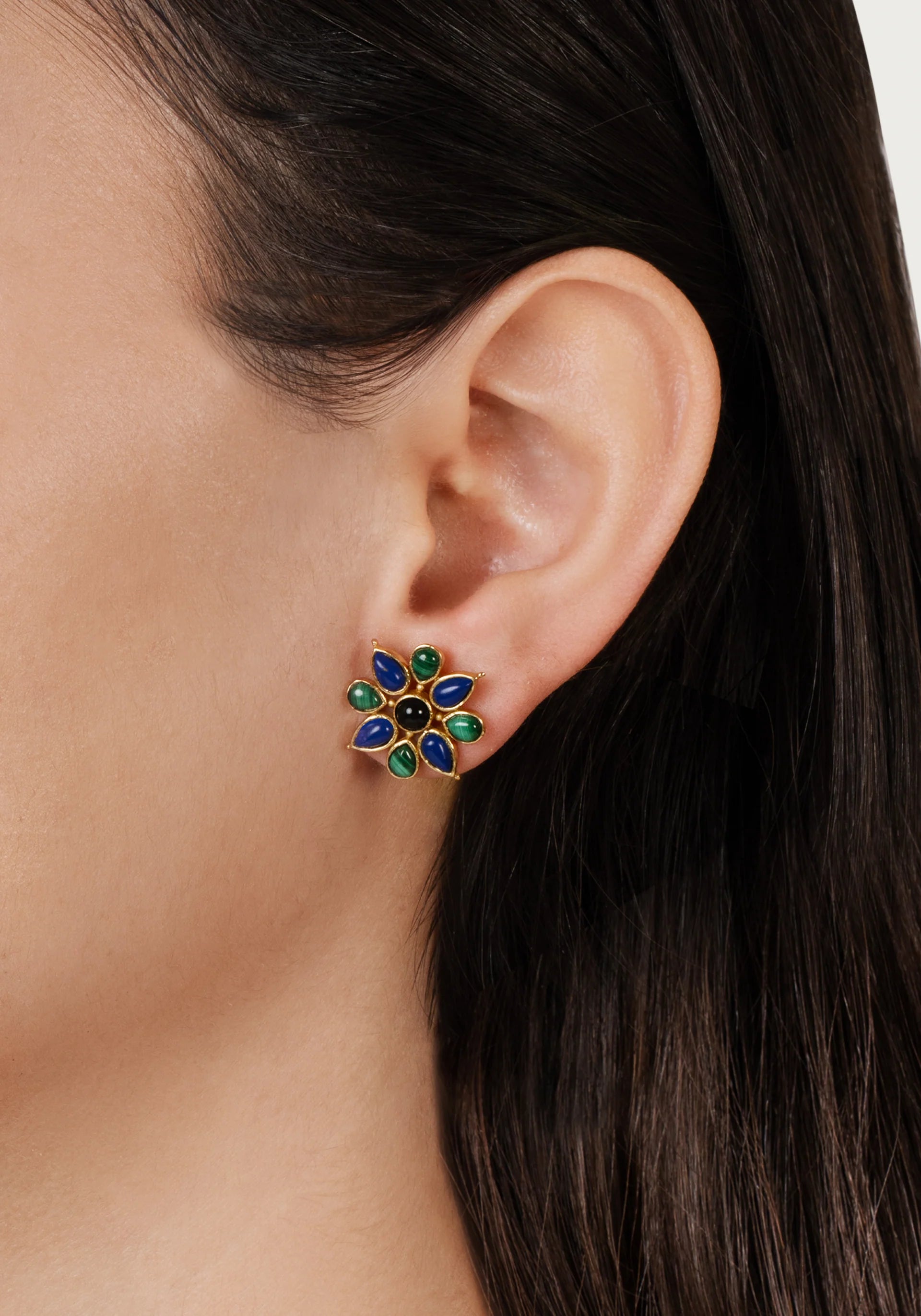AA FORZA FIORE STUD EARRINGS