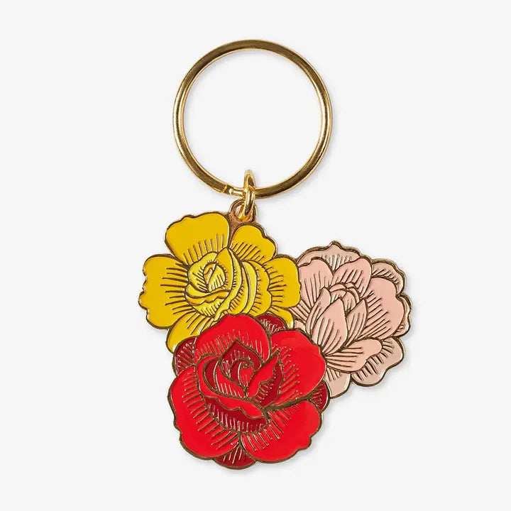 FLOWERS KEYCHAIN